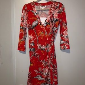 DVF Silk Wrap Dress-All Proceeds Go to Charity